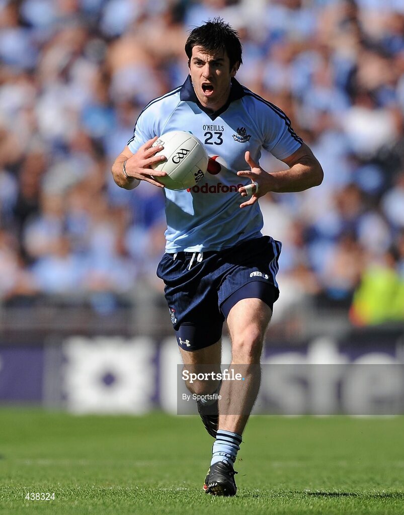 27 June 2010; Michael Daragh McAuley, Dublin. Leinster GAA Football Senior Championship Semi-Final, Meath v Dublin, Croke Park, Dublin. Photo by Sportsfile