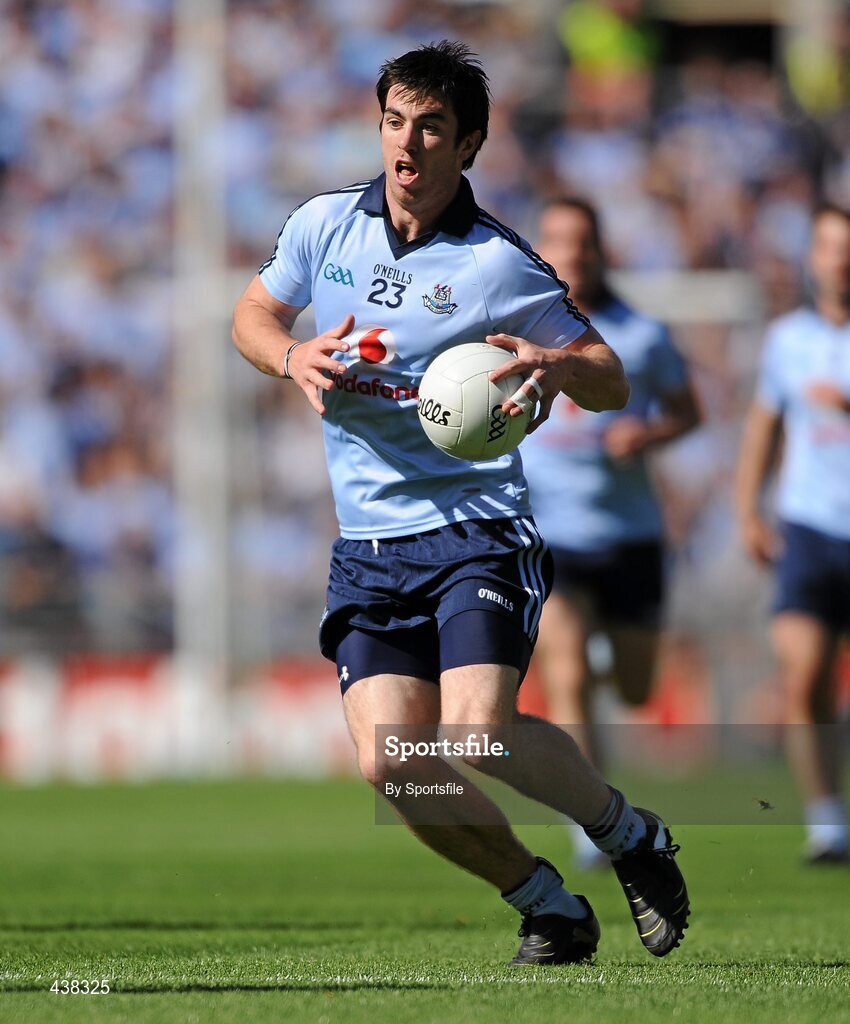27 June 2010; Michael Daragh McAuley, Dublin. Leinster GAA Football Senior Championship Semi-Final, Meath v Dublin, Croke Park, Dublin. Photo by Sportsfile