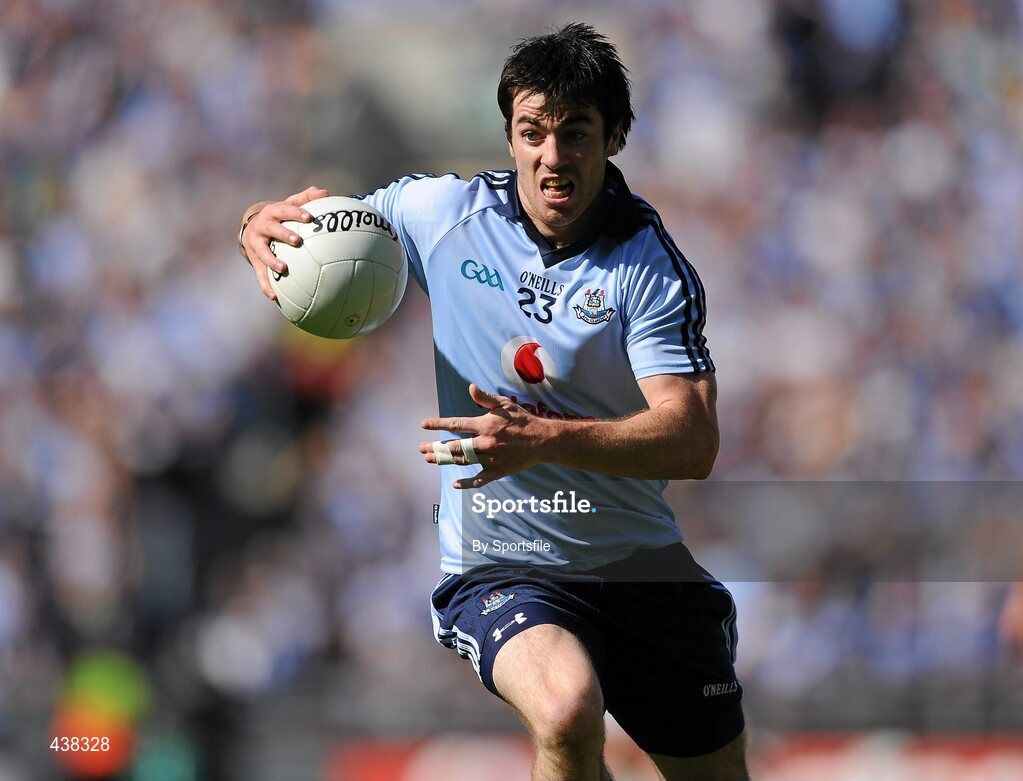 27 June 2010; Michael Daragh McAuley, Dublin. Leinster GAA Football Senior Championship Semi-Final, Meath v Dublin, Croke Park, Dublin. Photo by Sportsfile