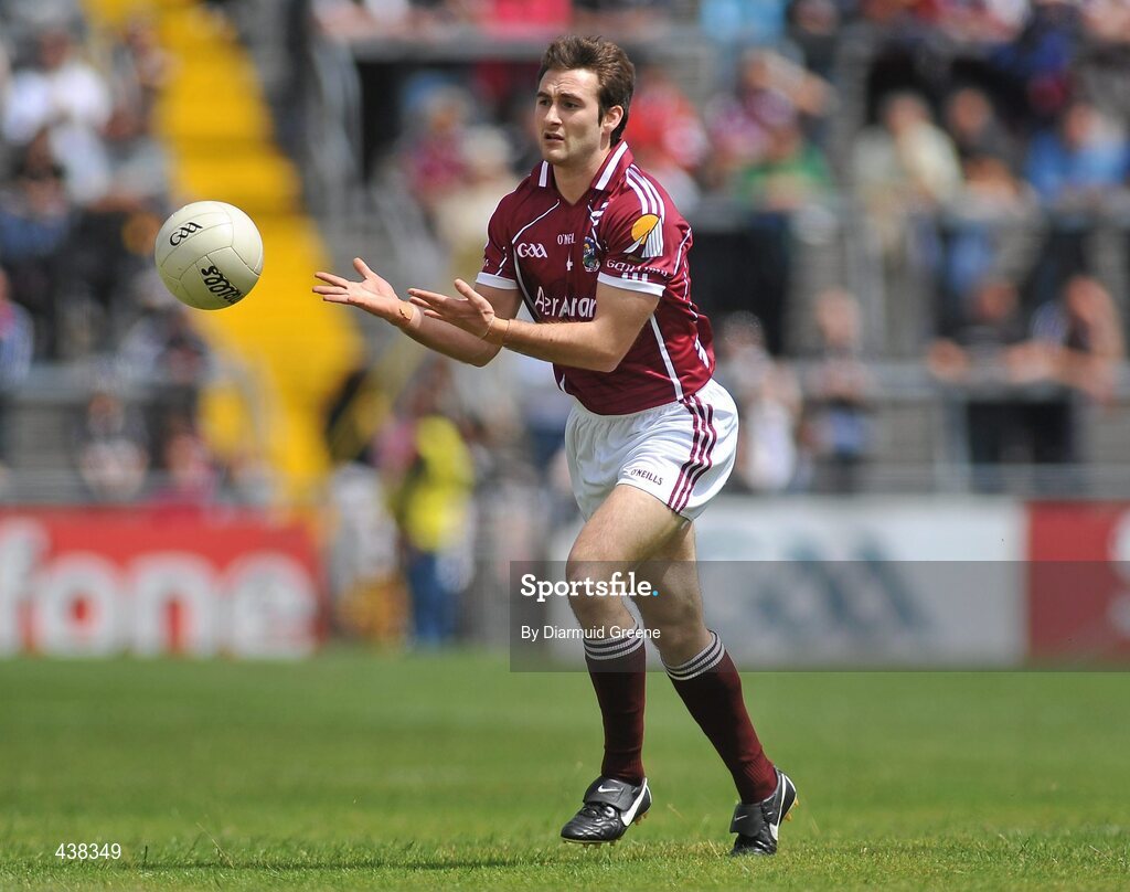 27 June 2010; Alan Burke, Galway. Connacht GAA Football Senior Championship Semi-Final, Galway v Sligo, Pearse Stadium, Galway. Picture credit: Diarmuid Greene / SPORTSFILE