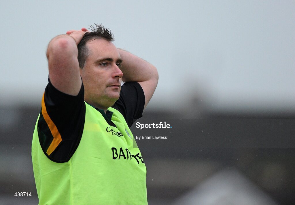 30 June 2010; Offaly manager Ken Kellaghan. ESB Leinster GAA Football Minor Championship Semi-Final, Offaly v Laois, O'Connor Park, Tullamore, Co. Offaly. Picture credit: Brian Lawless / SPORTSFILE