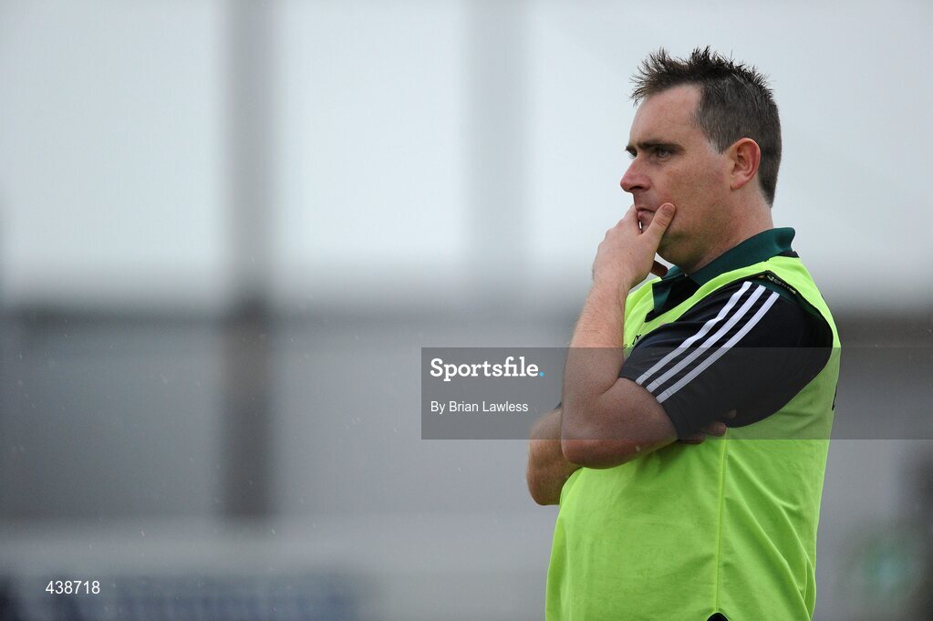 30 June 2010; Offaly manager Ken Kellaghan. ESB Leinster GAA Football Minor Championship Semi-Final, Offaly v Laois, O'Connor Park, Tullamore, Co. Offaly. Picture credit: Brian Lawless / SPORTSFILE