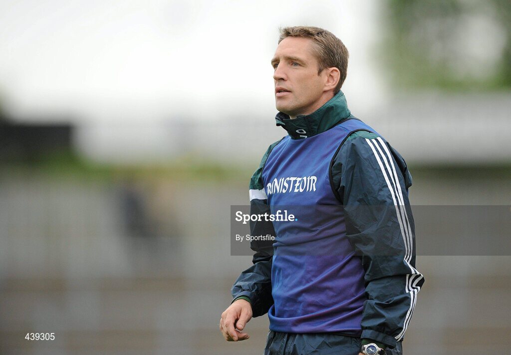 3 July 2010; Kildare manager Kieran McGeeney during the game. GAA Football All-Ireland Senior Championship Qualifier Round 1 Replay, Antrim v Kildare, Casement Park, Belfast, Co. Antrim. Photo by Sportsfile