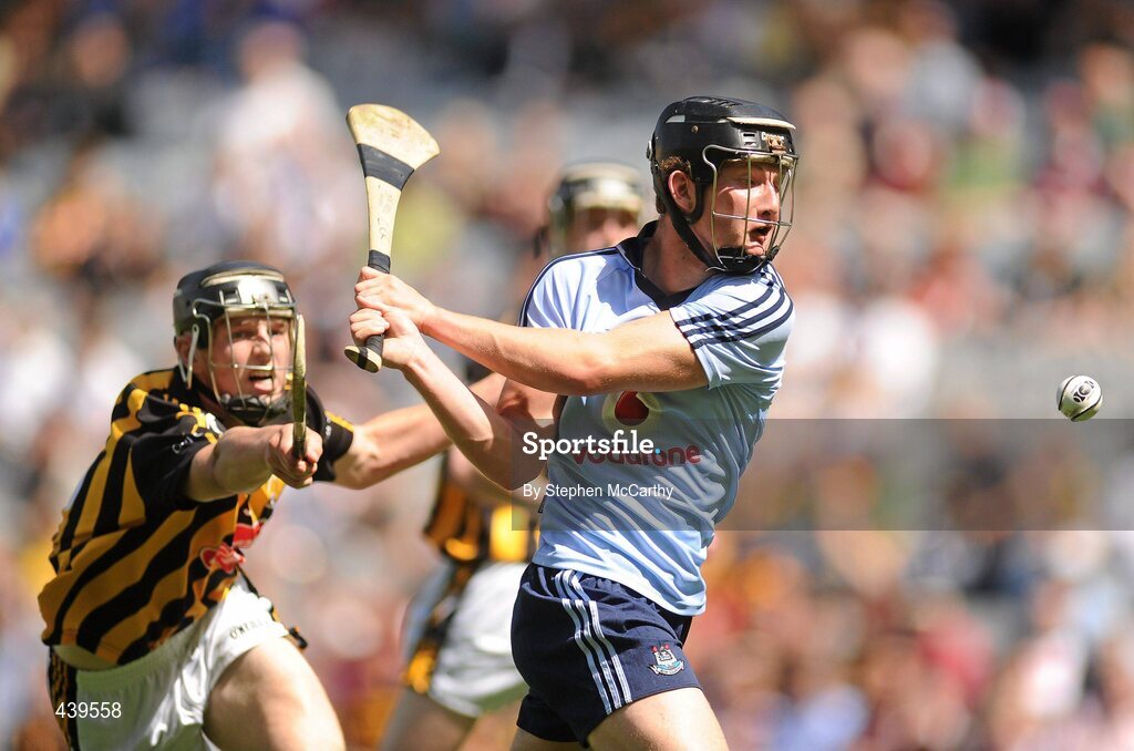 4 July 2010; Ciaran Kilkenny, Dublin, in action against Willie Phelan, Kilkenny. ESB Leinster GAA Hurling Minor Championship Final, Dublin v Kilkenny, Croke Park, Dublin. Picture credit: Stephen McCarthy / SPORTSFILE