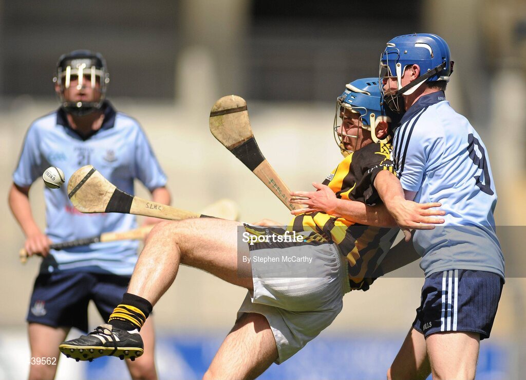 4 July 2010; Brian Kennedy, Kilkenny, in action against Fergal Heavey, Dublin. ESB Leinster GAA Hurling Minor Championship Final, Dublin v Kilkenny, Croke Park, Dublin. Picture credit: Stephen McCarthy / SPORTSFILE