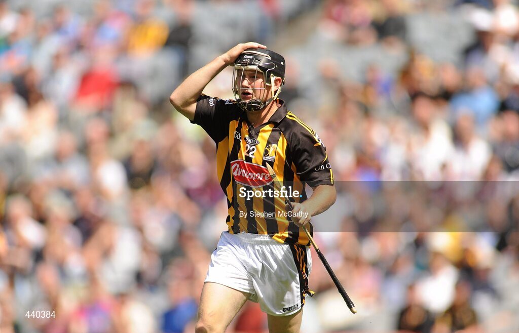4 July 2010; Paddy Delaney, Kilkenny, reacts to a missed opportunity. ESB Leinster GAA Hurling Minor Championship Final, Dublin v Kilkenny, Croke Park, Dublin. Picture credit: Stephen McCarthy / SPORTSFILE