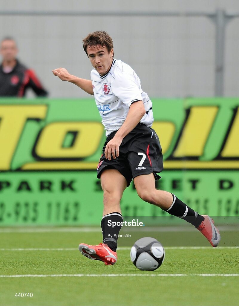8 July 2010; Stephen Maher, Dundalk. UEFA Europa League First Qualifying Round, 2nd Leg, Dundalk v CS Grevenmacher, Oriel Park, Dundalk, Co. Louth. Photo by Sportsfile