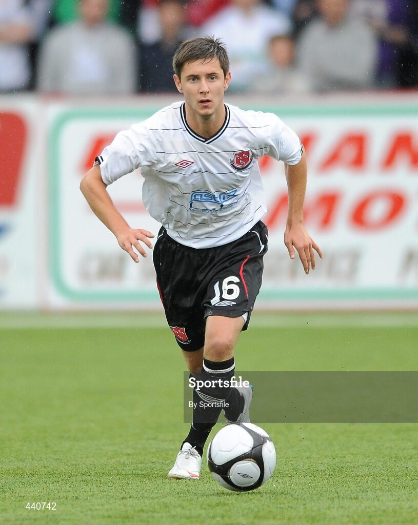 8 July 2010; Stephen McDonnell, Dundalk. UEFA Europa League First Qualifying Round, 2nd Leg, Dundalk v CS Grevenmacher, Oriel Park, Dundalk, Co. Louth. Photo by Sportsfile
