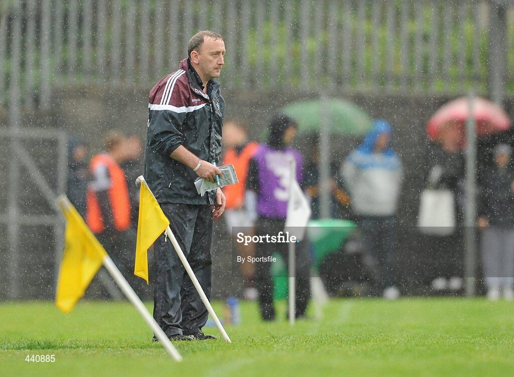 10 July 2010; Westmeath manager Pat Flanagan during the game. GAA Football All-Ireland Senior Championship Qualifier, Round 2, Westmeath v Derry, Cusack Park, Mullingar, Co. Westmeath. Photo by Sportsfile