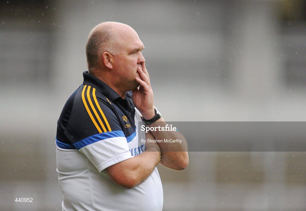 10 July 2010; Tipperary manager John Evans during the final moments of the game. GAA Football All-Ireland Senior Championship Qualifier, Round 2, Dublin v Tipperary, Croke Park, Dublin. Picture credit: Stephen McCarthy / SPORTSFILE