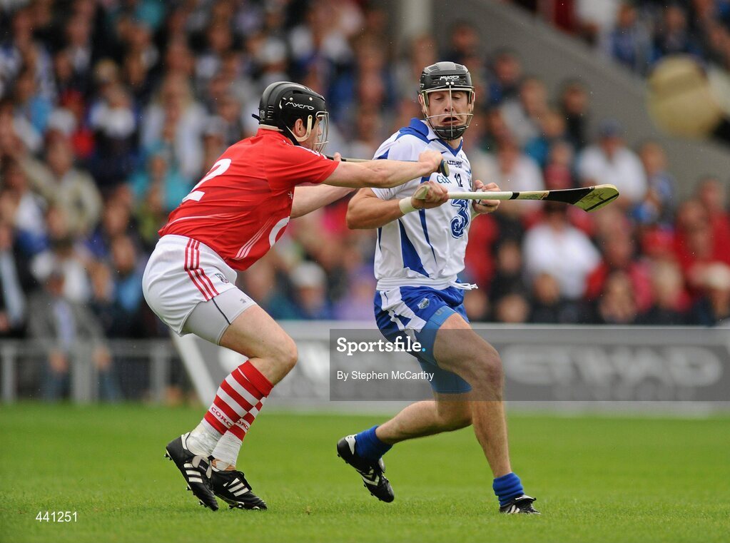 11 July 2010; Eoin Kelly, Waterford, in action against Shane O'Neill, Cork. Munster GAA Hurling Senior Championship Final, Cork v Waterford, Semple Stadium, Thurles, Co. Tipperary. Picture credit: Stephen McCarthy / SPORTSFILE