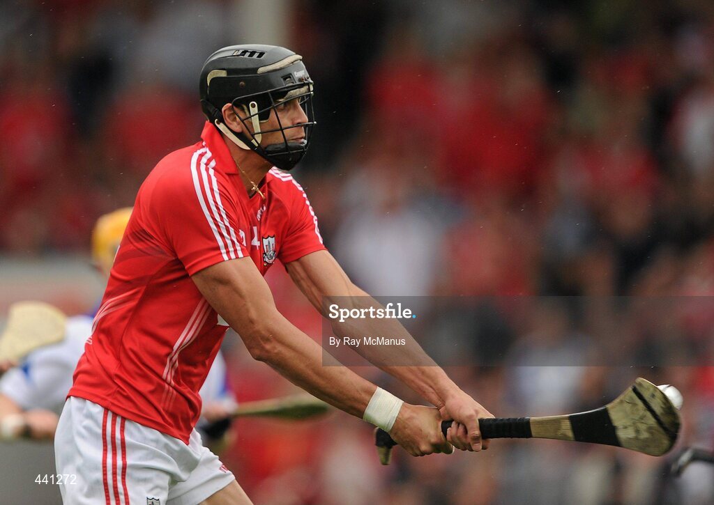 11 July 2010; Aisake O hAilpin scoring Cork's first goal. Munster GAA Hurling Senior Championship Final, Cork v Waterford, Semple Stadium, Thurles, Co. Tipperary. Picture credit: Ray McManus / SPORTSFILE