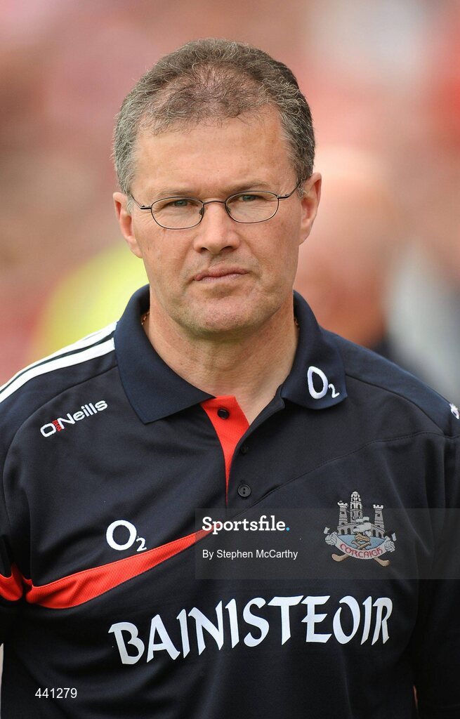 11 July 2010; Cork manager Denis Walsh. Munster GAA Hurling Senior Championship Final, Cork v Waterford, Semple Stadium, Thurles, Co. Tipperary. Picture credit: Stephen McCarthy / SPORTSFILE