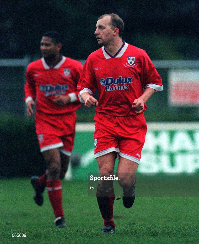 14 January 1996; Mick Neville, Shelbourne. Soccer. Picture credit; David Maher / SPORTSFILE