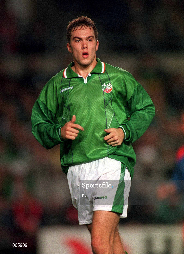 12 October 1994; Jason McAteer, Republic of Ireland. Soccer. Picture credit; David Maher / SPORTSFILE