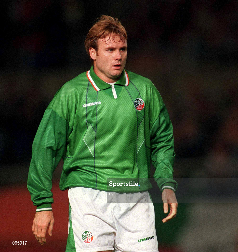 12 October 1994; Tommy Coyne, Republic of Ireland. Soccer. Picture credit; David Maher / SPORTSFILE
