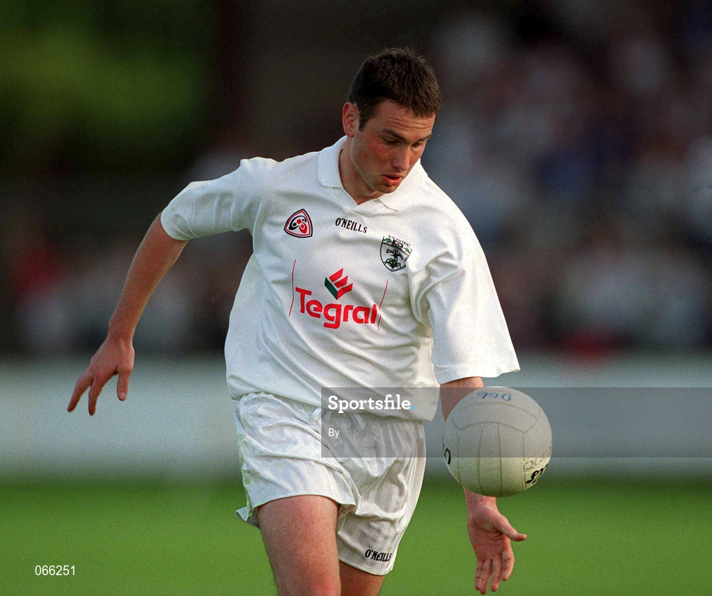 30 June 2001; Padraig Brennan, Kildare. football. Picture credit; Damien Eagers / SPORTSFILE