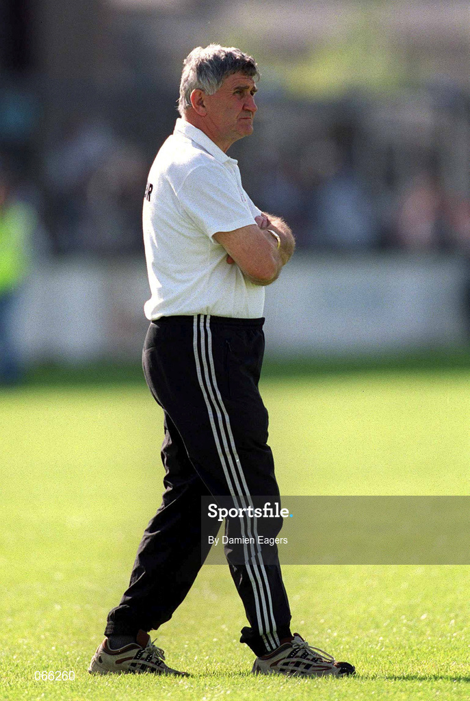 30 June 2001; Mick O'Dwyer, Kildare manager. football. Picture credit; Damien Eagers / SPORTSFILE