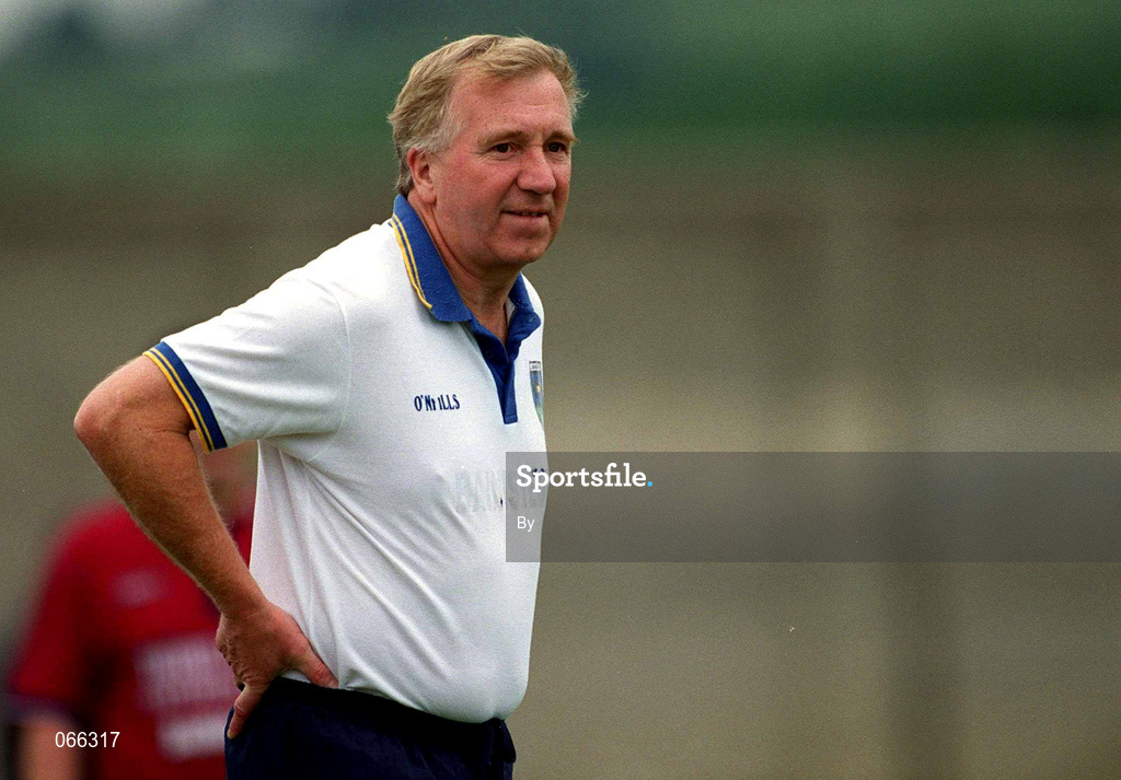 30 June 2001; Moses Coffey, Wicklow manager. Football. Picture credit; Ray McManus / SPORTSFILE