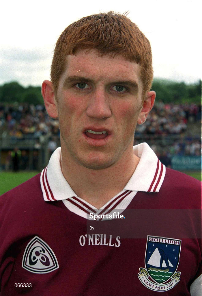 30 June 2001; Kieran Fitzgerald, Galway. Football. Picture credit; Brian Lawless  / SPORTSFILE