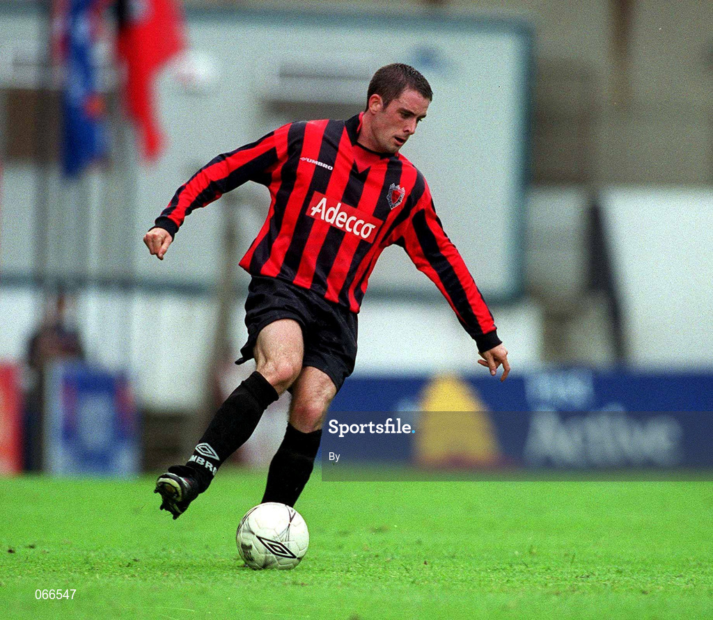 27 June 2001; Fergal Harkin, Bohemians. Soccer. Picture credit; Brian Lawless / SPORTSFILE
