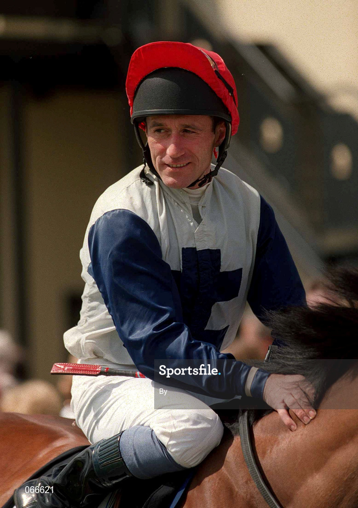 30 June 2001; J.F Egan, Jockey, horse racing. Picture credit; Damien Eagers / SPORTSFILE