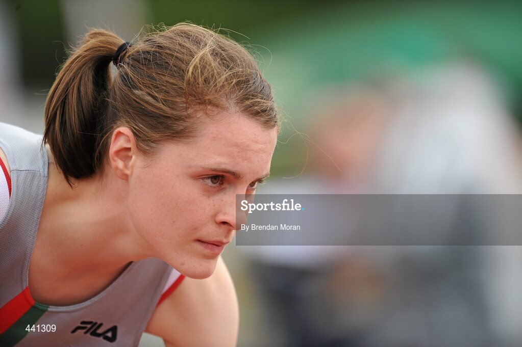 10 July 2010; Ciara Mageean, City of Lisburn AC, during the Woodie's DIY AAI Senior Track & Field Championships. Morton Stadium, Santry, Dublin. Picture credit: Brendan Moran / SPORTSFILE