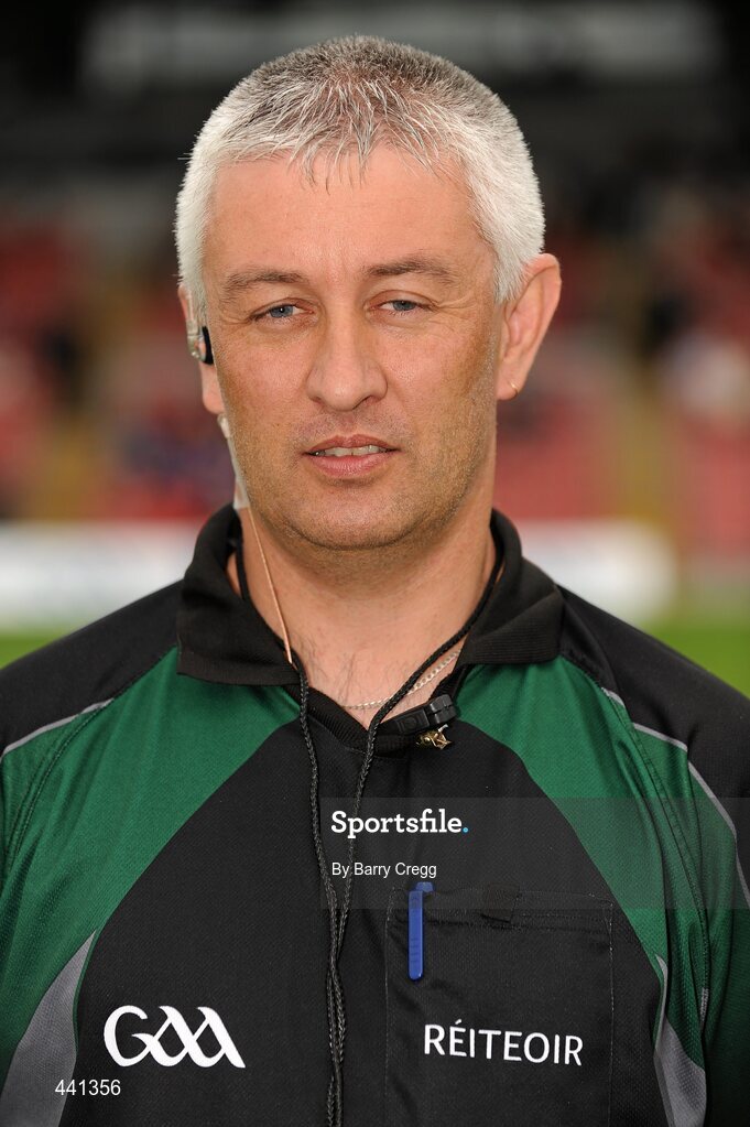 11 July 2010; Referee David Copps. Munster GAA Hurling Senior Championship Final, Cork v Waterford, Semple Stadium, Thurles, Co. Tipperary. Picture credit: Barry Cregg / SPORTSFILE
