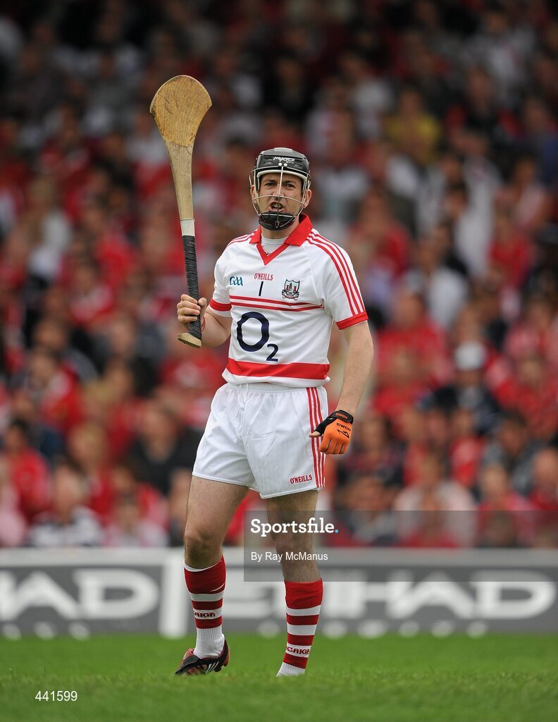11 July 2010; Donal Óg Cusack, Cork. Munster GAA Hurling Senior Championship Final, Cork v Waterford, Semple Stadium, Thurles, Co. Tipperary. Picture credit: Ray McManus / SPORTSFILE