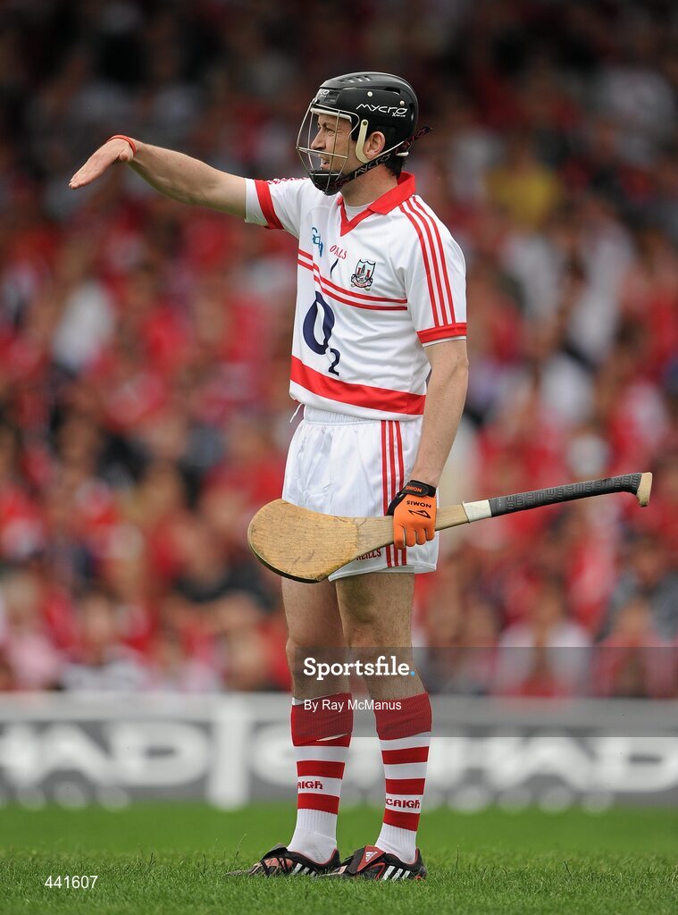 11 July 2010; Donal Óg Cusack, Cork. Munster GAA Hurling Senior Championship Final, Cork v Waterford, Semple Stadium, Thurles, Co. Tipperary. Picture credit: Ray McManus / SPORTSFILE