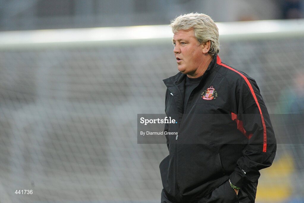 13 July 2010; Sunderland manager Steve Bruce. Friendly in Aid of Shane Geoghegan Trust, Munster XI v Sunderland AFC, Thomond Park, Limerick. Picture credit: Diarmuid Greene / SPORTSFILE