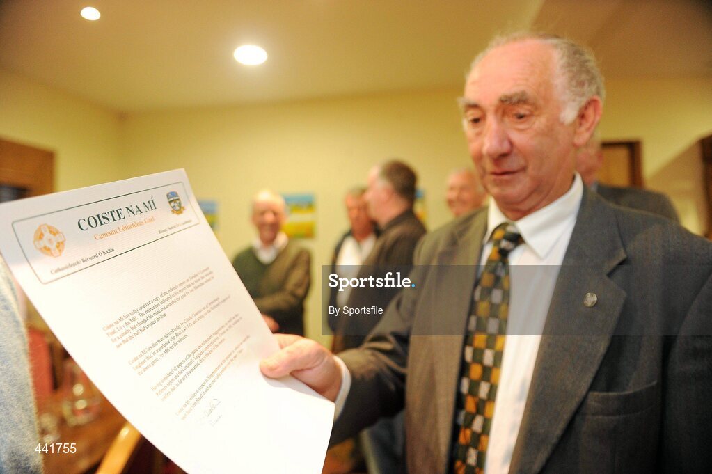13 July 2010; Meath County Board chairman Barney Allen pictured after the Meath County Board press conference with the statment they released. Teach na Teamhrach, Trim Road, Navan, Co. Meath. Photo by Sportsfile