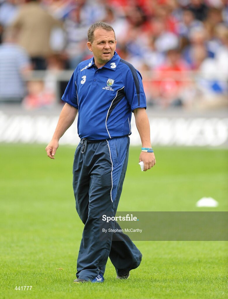 11 July 2010; Waterford manager Davy Fitzgerald. Munster GAA Hurling Senior Championship Final, Cork v Waterford, Semple Stadium, Thurles, Co. Tipperary. Picture credit: Stephen McCarthy / SPORTSFILE