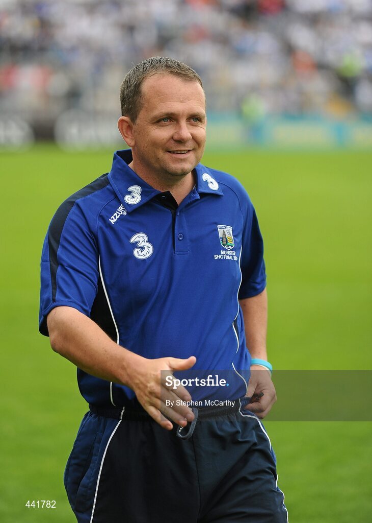 11 July 2010; Waterford manager Davy Fitzgerald. Munster GAA Hurling Senior Championship Final, Cork v Waterford, Semple Stadium, Thurles, Co. Tipperary. Picture credit: Stephen McCarthy / SPORTSFILE