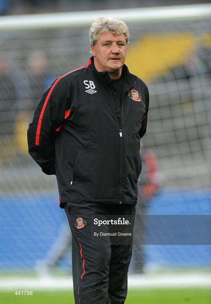 13 July 2010; Sunderland manager Steve Bruce. Friendly in Aid of Shane Geoghegan Trust, Munster XI v Sunderland AFC, Thomond Park, Limerick. Picture credit: Diarmuid Greene / SPORTSFILE