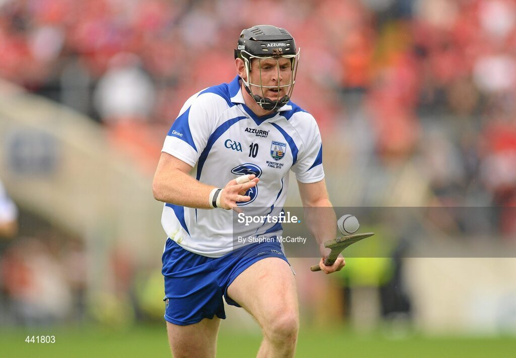 11 July 2010; Kevin Moran, Waterford. Munster GAA Hurling Senior Championship Final, Cork v Waterford, Semple Stadium, Thurles, Co. Tipperary. Picture credit: Stephen McCarthy / SPORTSFILE