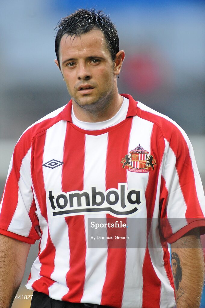 13 July 2010; Andy Reid, Sunderland. Friendly in Aid of Shane Geoghegan Trust, Munster XI v Sunderland AFC, Thomond Park, Limerick. Picture credit: Diarmuid Greene / SPORTSFILE