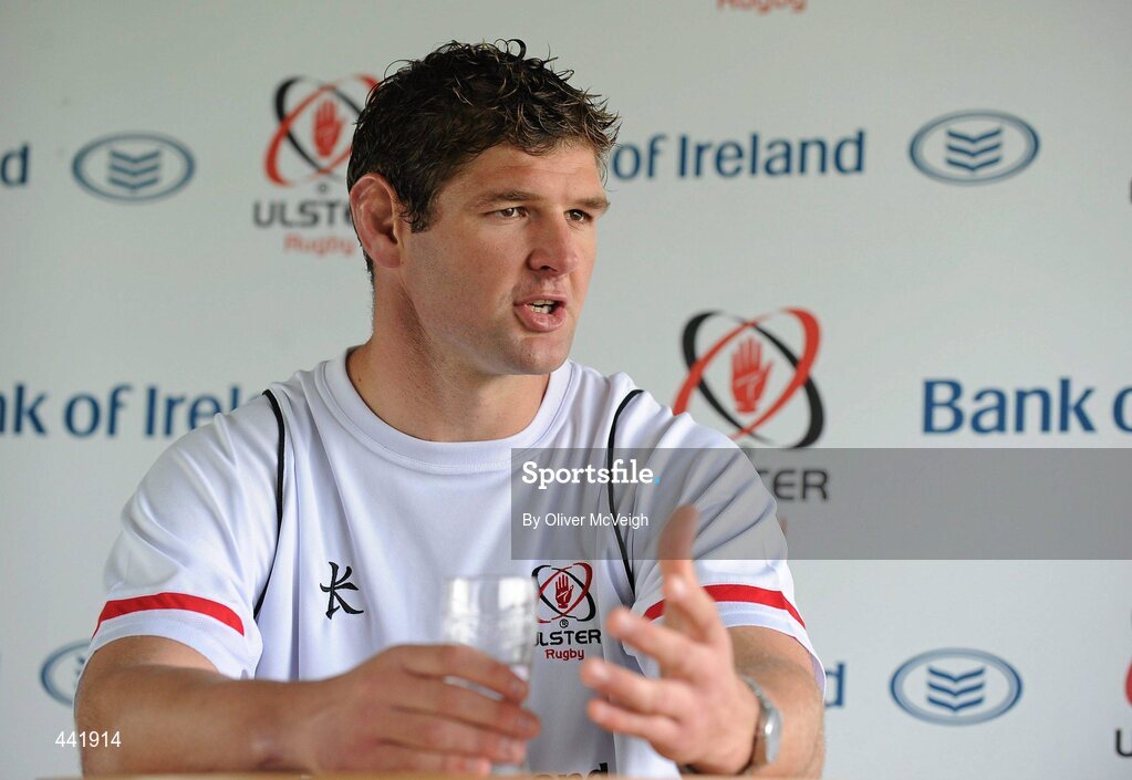 15 July 2010; Ulster's new signing Johann Muller during a press conference, Ravenhill Park, Belfast, Co. Antrim. Picture credit: Oliver McVeigh / SPORTSFILE