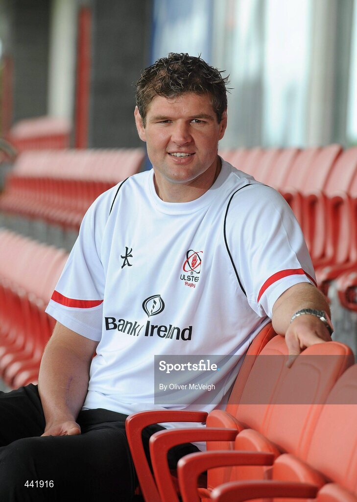 15 July 2010; Ulster's new signing Johann Muller after a press conference, Ravenhill Park, Belfast, Co. Antrim. Picture credit: Oliver McVeigh / SPORTSFILE