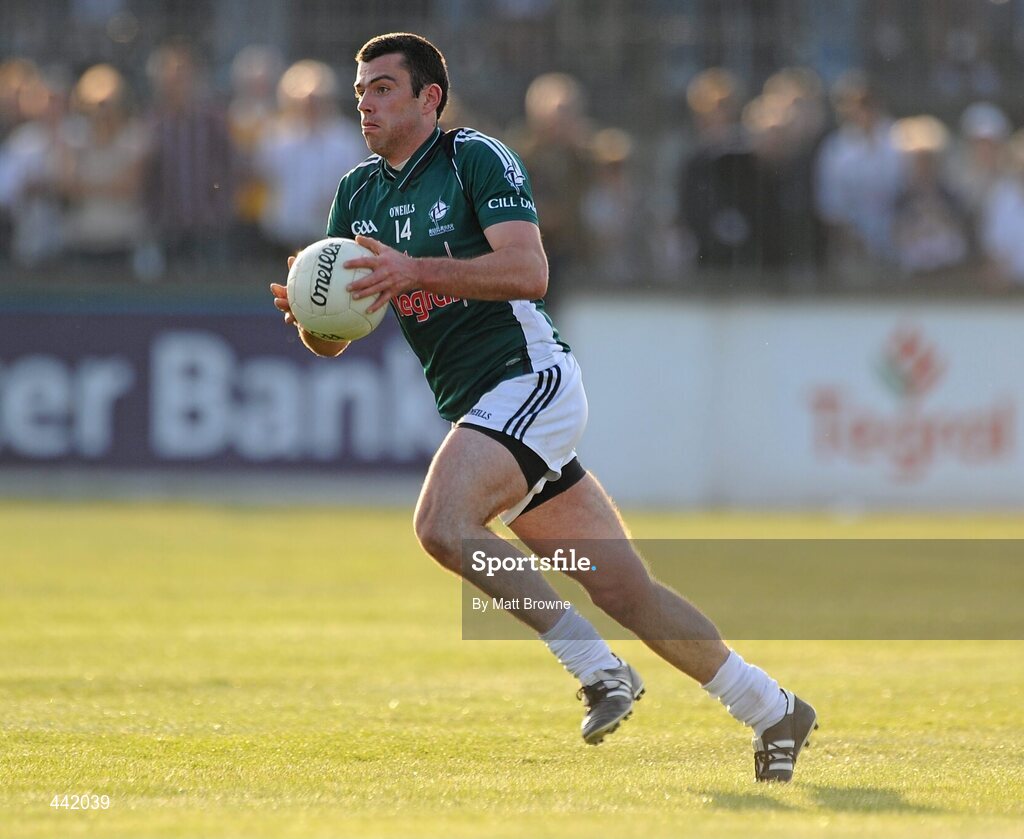 26 June 2010; Padraig O'Neill, Kildare. GAA Football All-Ireland Senior Championship Qualifier Round 1, Kildare v Antrim, St Conleth's Park, Newbridge, Co. Kildare. Picture credit: Matt Browne / SPORTSFILE