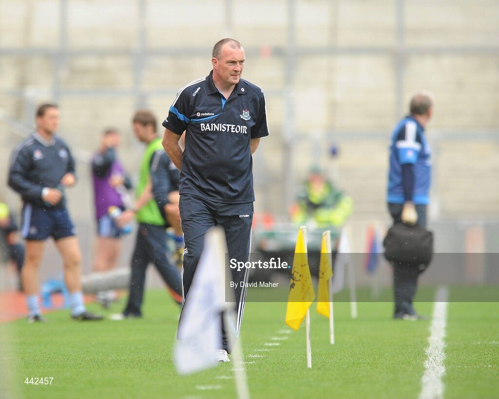 17 July 2010; Dublin manager Pat Gilroy during the game. GAA Football All-Ireland Senior Championship Qualifier Round 3, Dublin v Armagh, Croke Park, Dublin. Picture credit: David Maher / SPORTSFILE