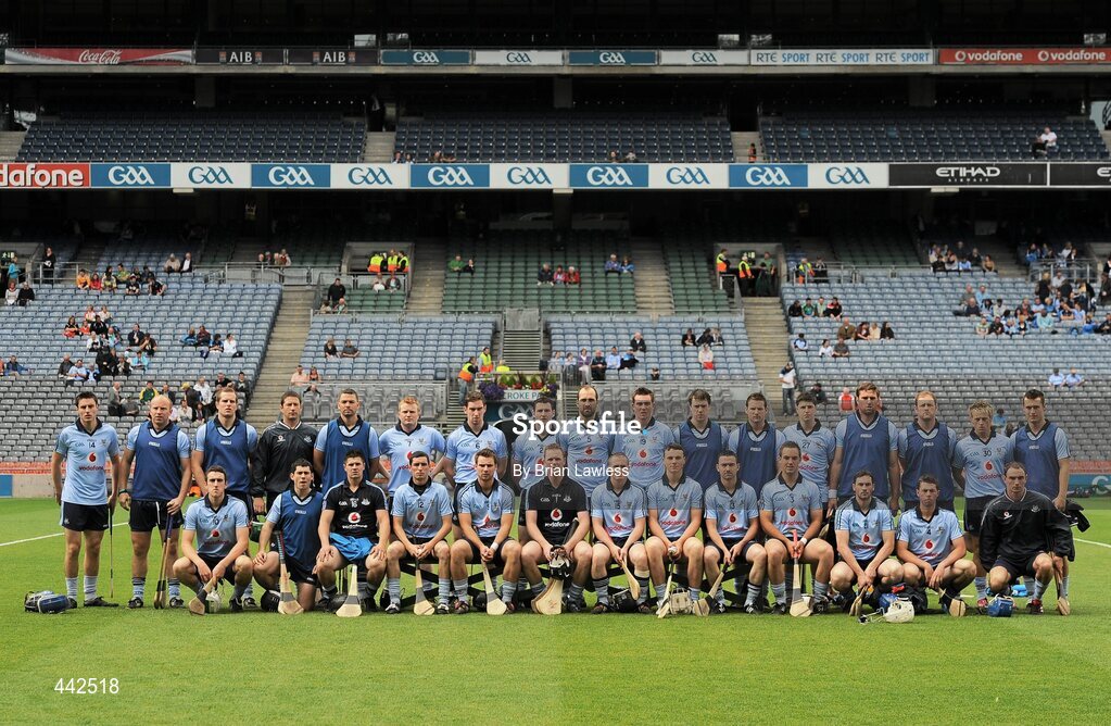 17 July 2010; The Dublin squad. GAA Hurling All-Ireland Senior Championship Phase 3, Dublin v Antrim, Croke Park, Dublin. Picture credit: Brian Lawless / SPORTSFILE