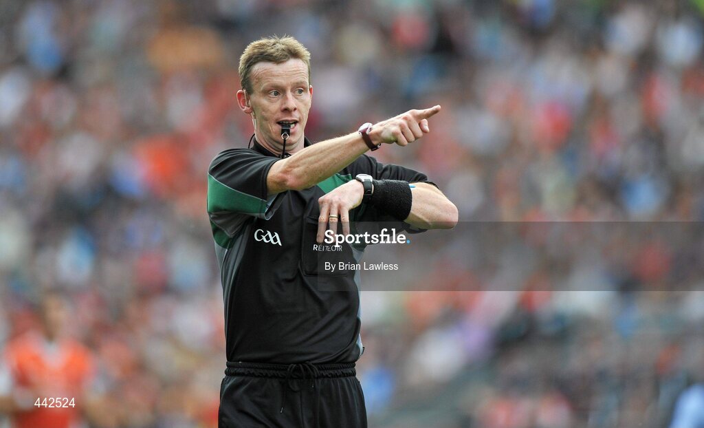 17 July 2010; Joe McQuillan, referee. GAA Football All-Ireland Senior Championship Qualifier Round 3, Dublin v Armagh, Croke Park, Dublin. Picture credit: Brian Lawless / SPORTSFILE
