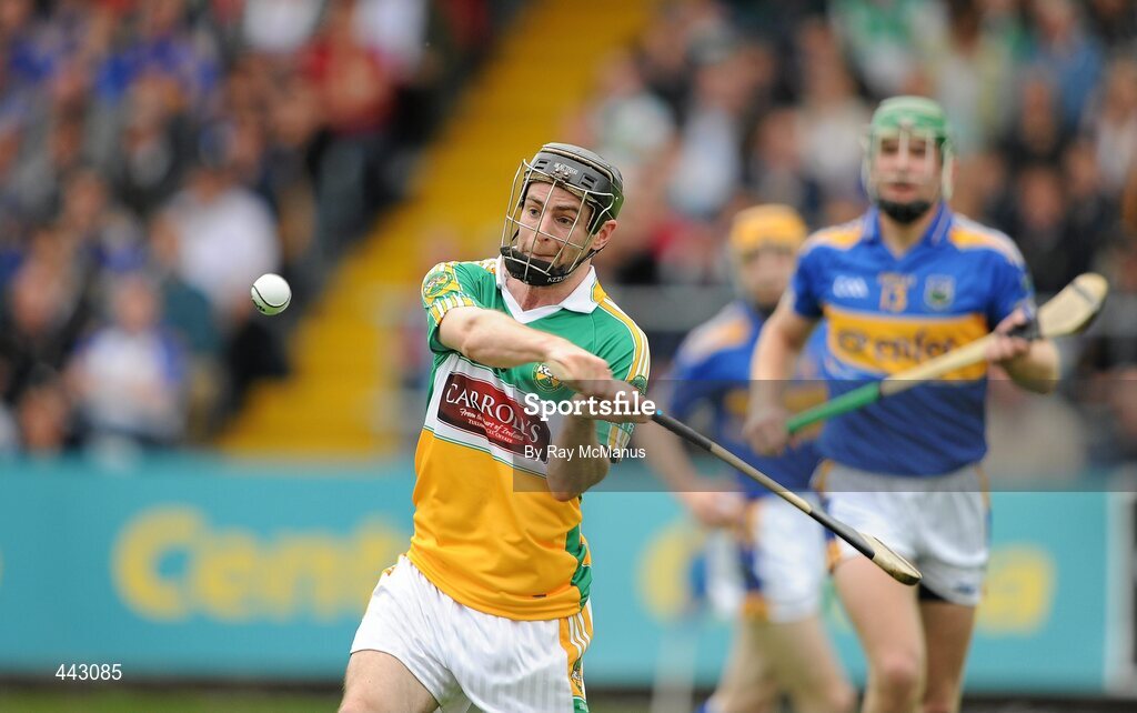 18 July 2010; Brendan Murphy, Offaly. GAA Hurling All-Ireland Senior Championship Phase 3, Tipperary v Offaly, O'Moore Park, Portlaoise, Co. Laois. Picture credit: Ray McManus / SPORTSFILE