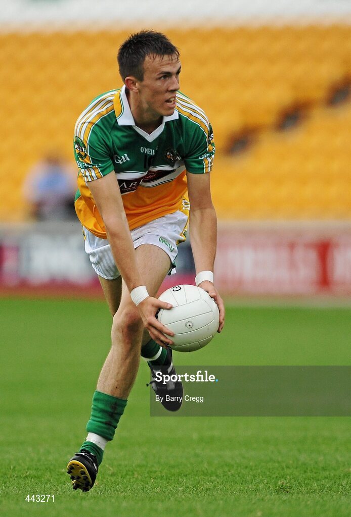 17 July 2010; Graham Guilfoyle, Offaly. GAA Football All-Ireland Senior Championship Qualifier Round 3, Down v Offaly, O'Connor Park, Tullamore, Co. Offaly. Picture credit: Barry Cregg / SPORTSFILE