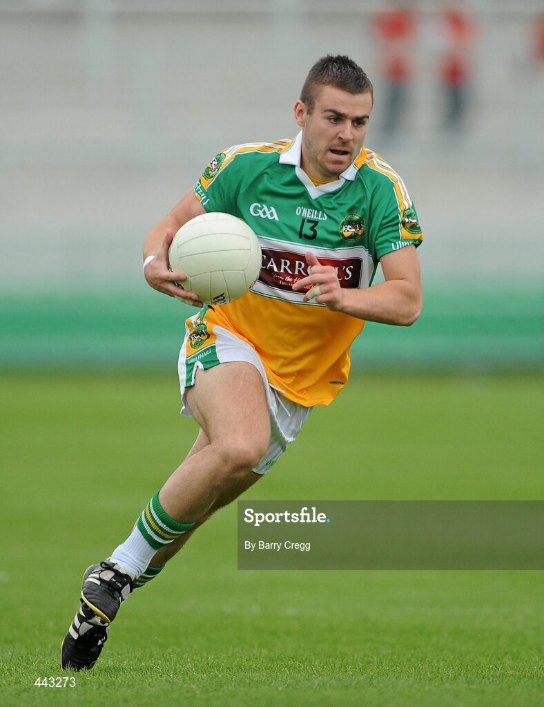 17 July 2010; Ken Casey, Offaly. GAA Football All-Ireland Senior Championship Qualifier Round 3, Down v Offaly, O'Connor Park, Tullamore, Co. Offaly. Picture credit: Barry Cregg / SPORTSFILE