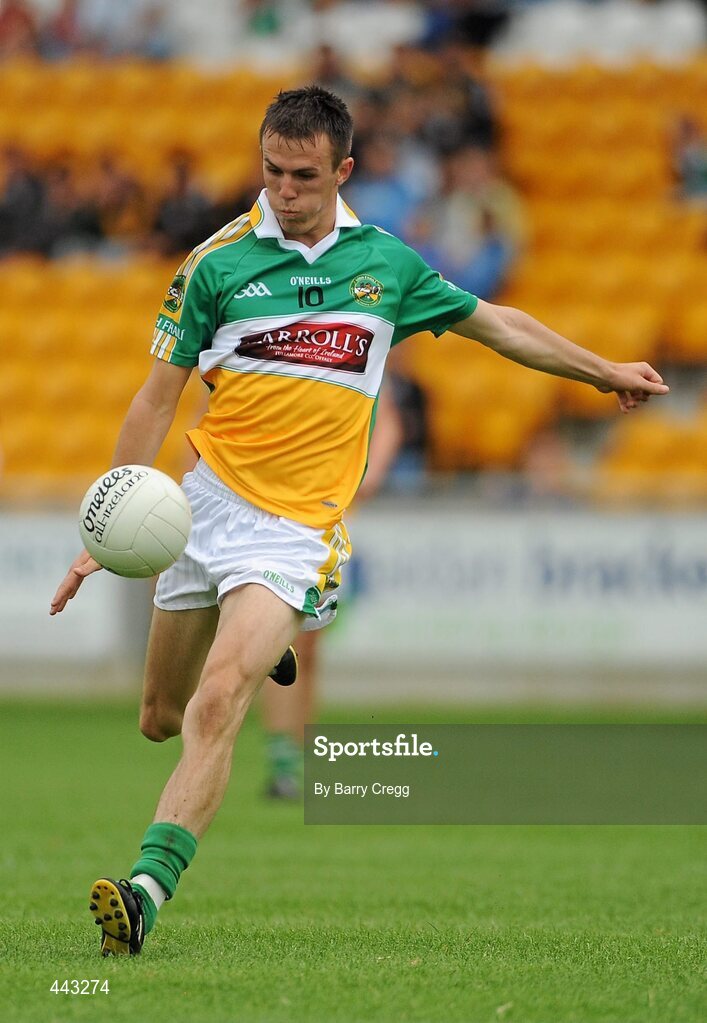17 July 2010; Graham Guilfoyle, Offaly. GAA Football All-Ireland Senior Championship Qualifier Round 3, Down v Offaly, O'Connor Park, Tullamore, Co. Offaly. Picture credit: Barry Cregg / SPORTSFILE