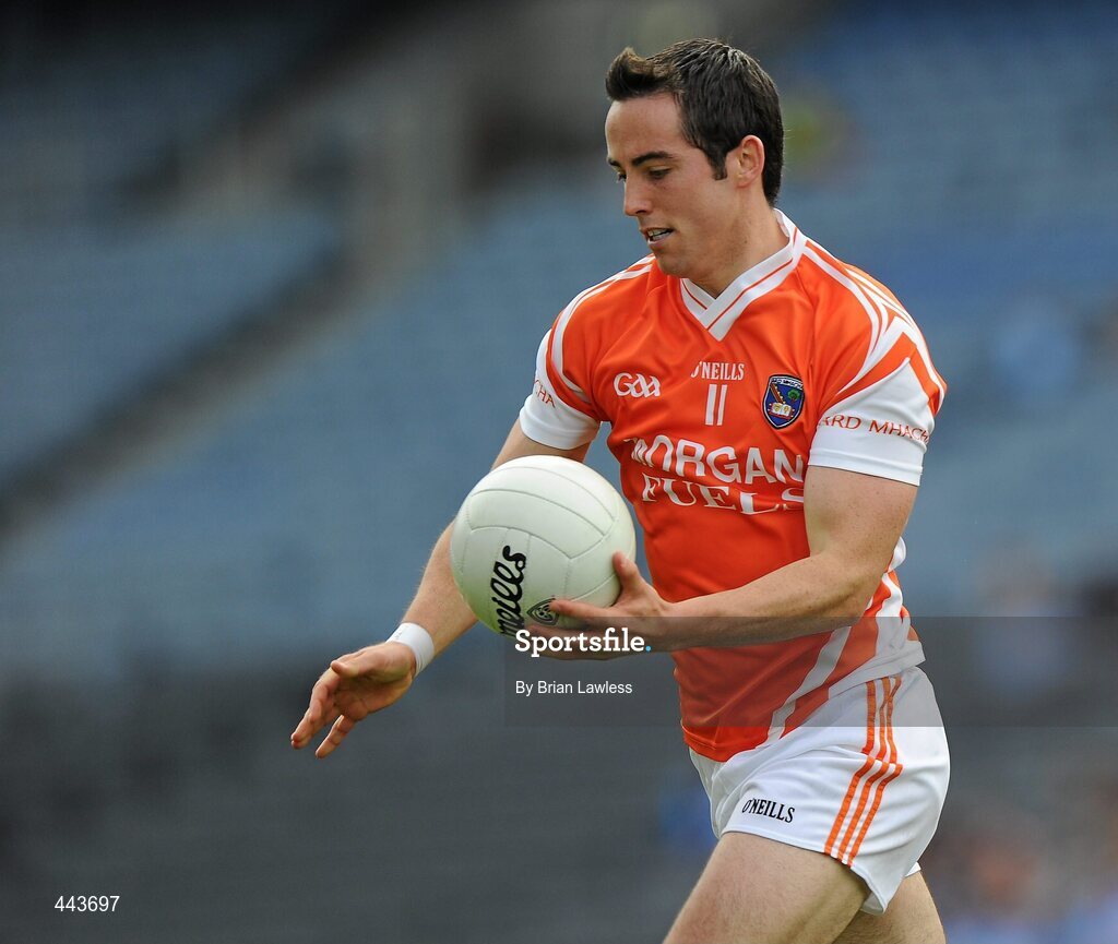 17 July 2010; Aaron Kernan, Armagh. GAA Football All-Ireland Senior Championship Qualifier Round 3, Dublin v Armagh, Croke Park, Dublin. Picture credit: Brian Lawless / SPORTSFILE