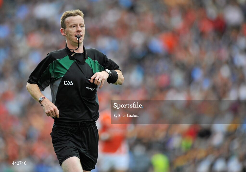 17 July 2010; Joe McQuillan, referee. GAA Football All-Ireland Senior Championship Qualifier Round 3, Dublin v Armagh, Croke Park, Dublin. Picture credit: Brian Lawless / SPORTSFILE