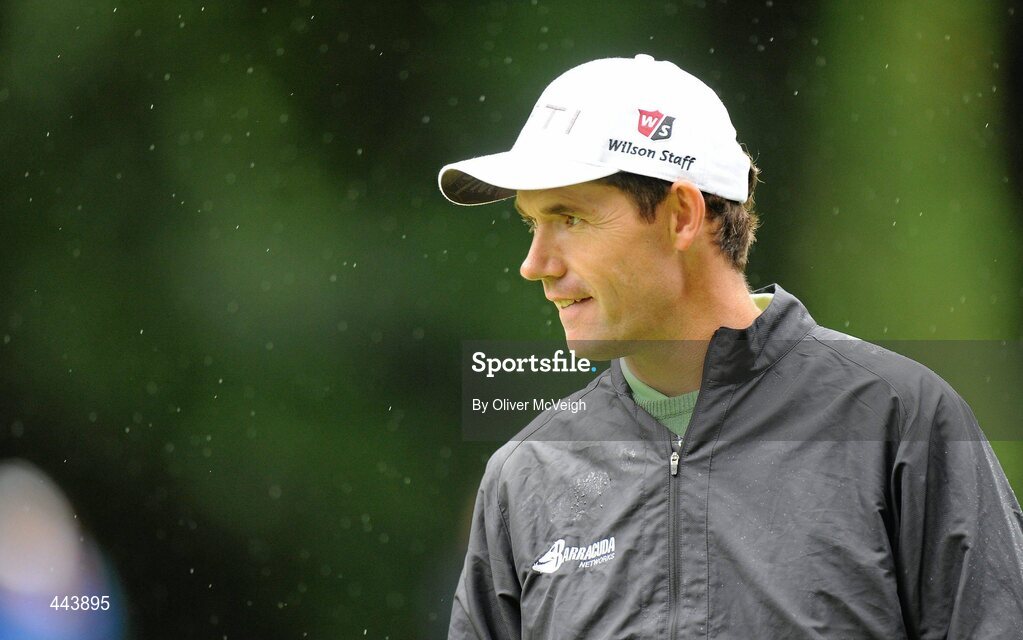 21 July 2010; Padraig Harrington during the 2010 Lough Erne Challenge. Lough Erne Resort, Enniskillen, Co. Fermanagh. Picture credit: Oliver McVeigh / SPORTSFILE